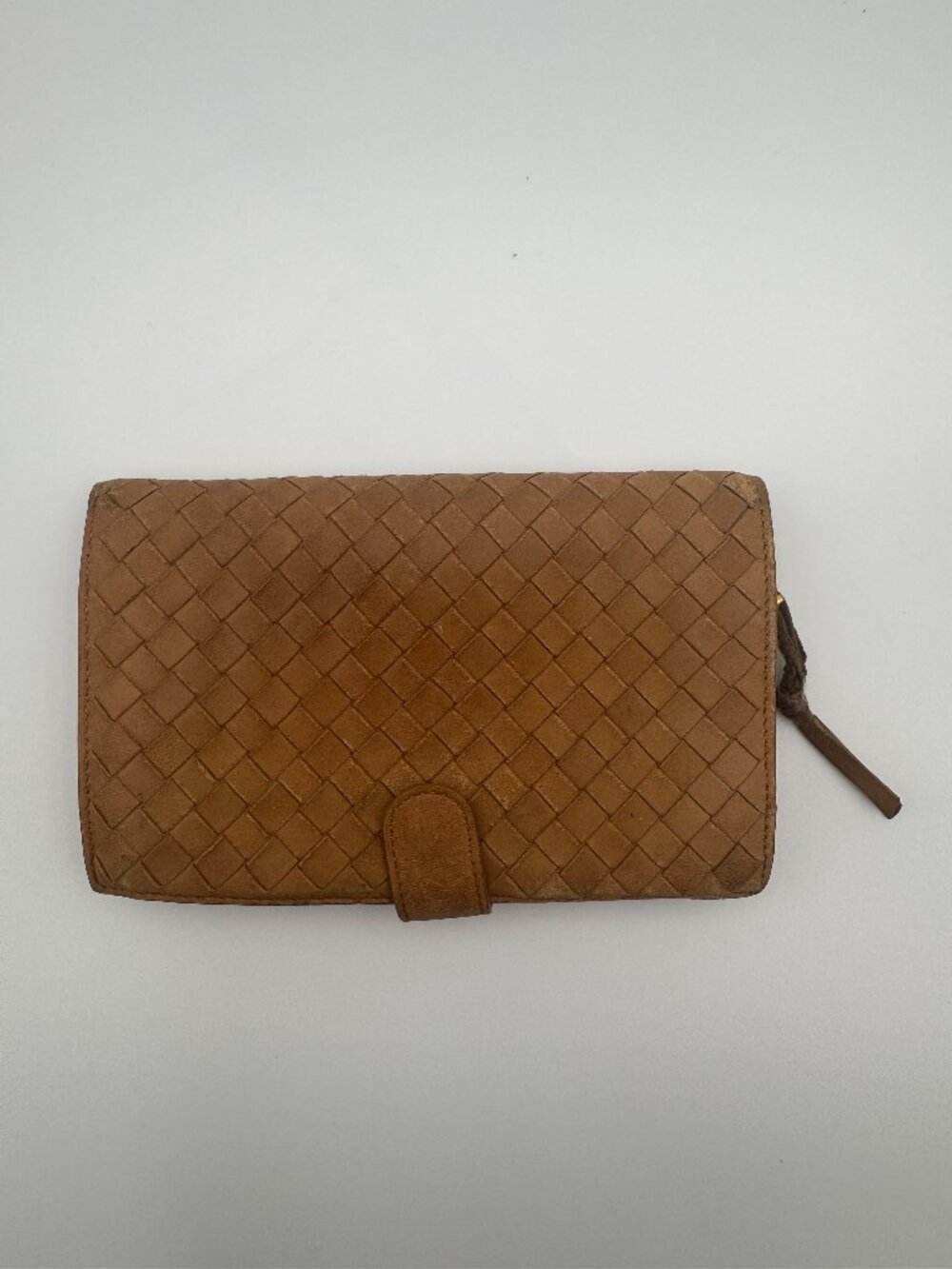 Bottega Veneta Intrecciato Lambskin Long Wallet